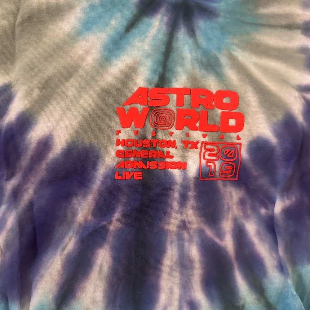 Travis Scott Official Souvenir Astroworld T-Shirt - Picture 3 of 9